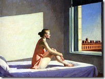 hopper edward morning sun